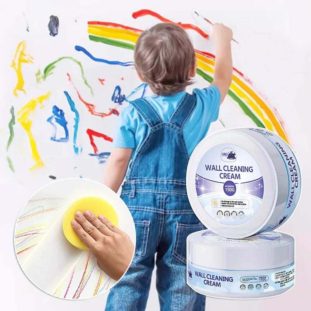 Wall Cleaning & Conditioning Cream | Stain & Graffiti Remover