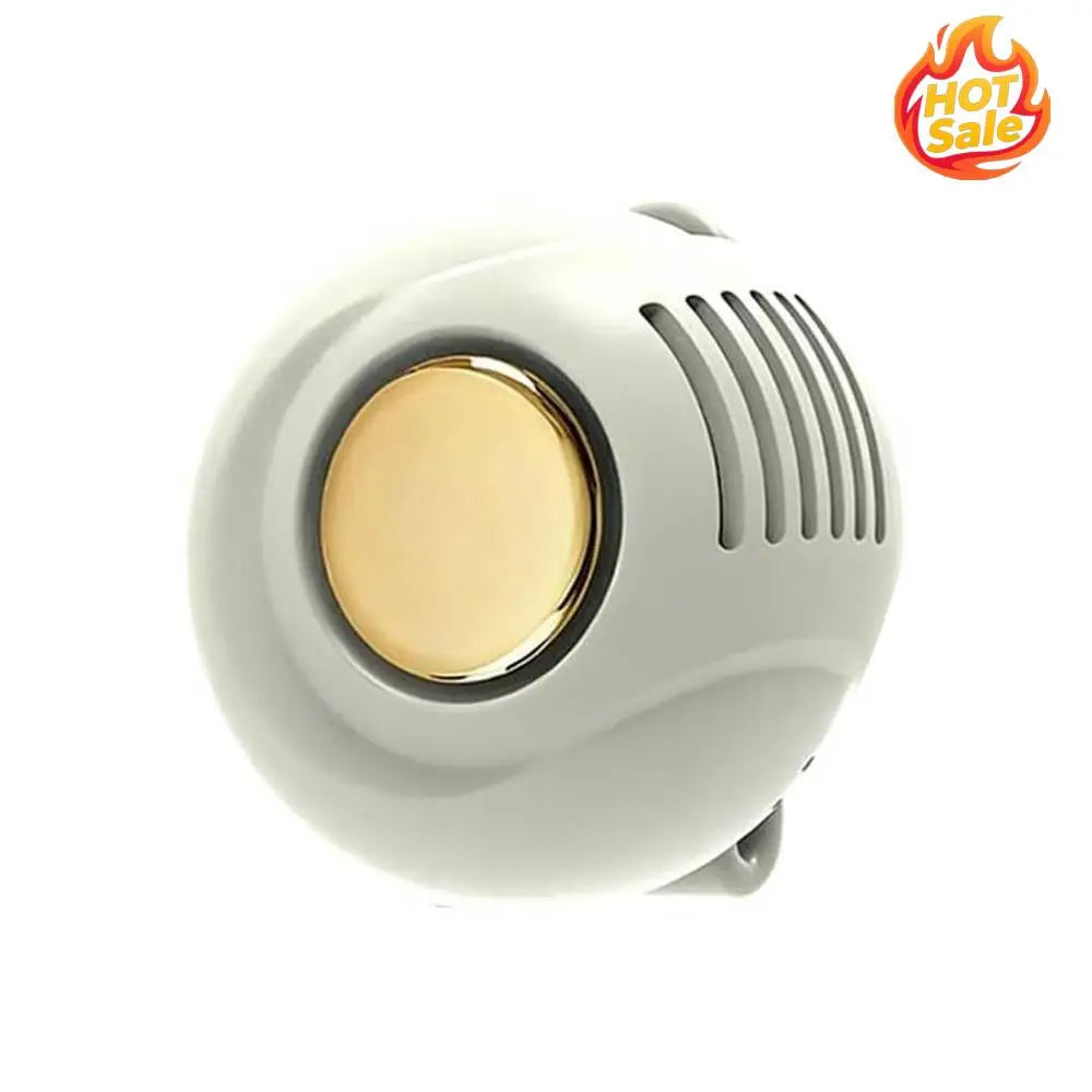2026 New Portable Silent Mini Bladeless Electric Fan USB Rechargeable Mini Bladeless Fans Adjustable 3-Speed for Shirt Waist Oasis Select
