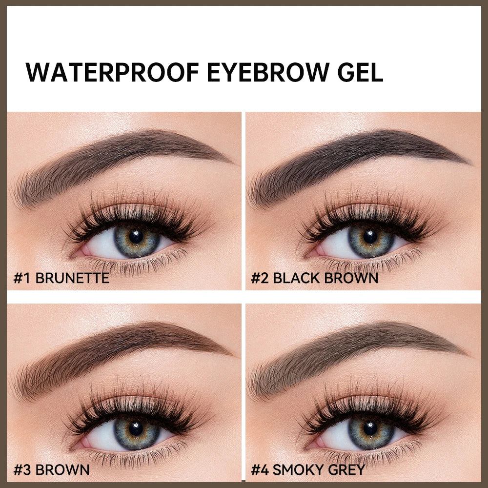 Waterproof Eyebrow Gel – High Pigment, Long-Lasting, 4 Shades Eyebrow Gel Oasis Select