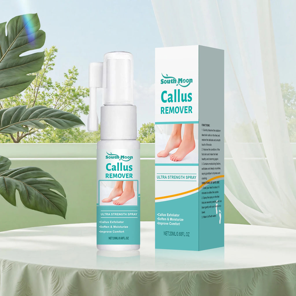 Foot Peeling Spray Exfoliating Calluses Remove Dead Skin Moisturizing Nourishing Reduce Dryness Anti Cracked Smoothing Feet Care Oasis Select