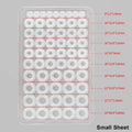 1Sheet S/L Faucet O-Ring Sealing Gasket Replacement Leak-proof Pipe Connection Gasket Silicone High Temperature Resistant Oasis Select Small Sheet