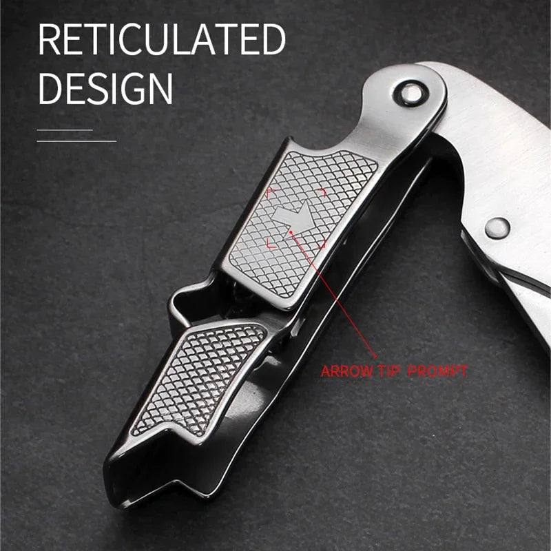 Professional Corkscrew Wine Key – Wood Grip Bottle Opener Wine Key Corkscrew Oasis Select