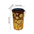Solar Powered Sunflower Light Shadow Light Waterproof Outdoor Light For Night Pathway Lawn Garden Patio Decor Colorful Light Oasis Select Yellow