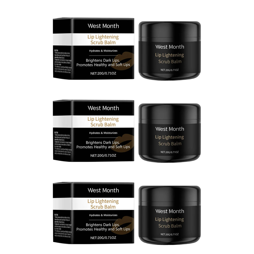 Hyaluronic Acid Lip Scrub – Exfoliate, Brighten & Moisturize Lip Scrub Exfoliator Oasis Select 3Pcs