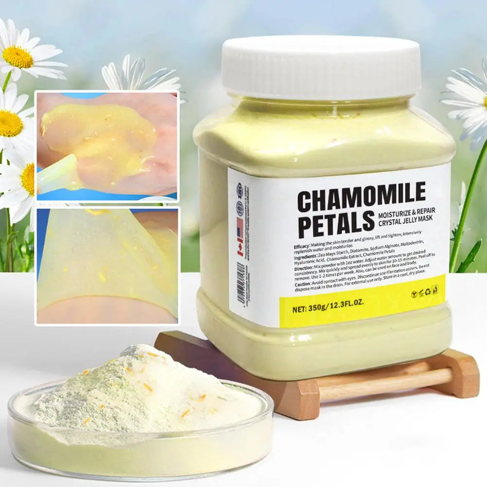 Gold Crystal Jelly Mask Powder 350g | Brightening & Hydrating Jelly Face Mask Oasis Select