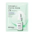 20 Pieces BIOAQUA Centella Collagen Vitamin C Facial Mask Moisturizing Refreshing Sheet Masks Hyaluronic Acid Skin Care Products Oasis Select 20 pieces vitamin c
