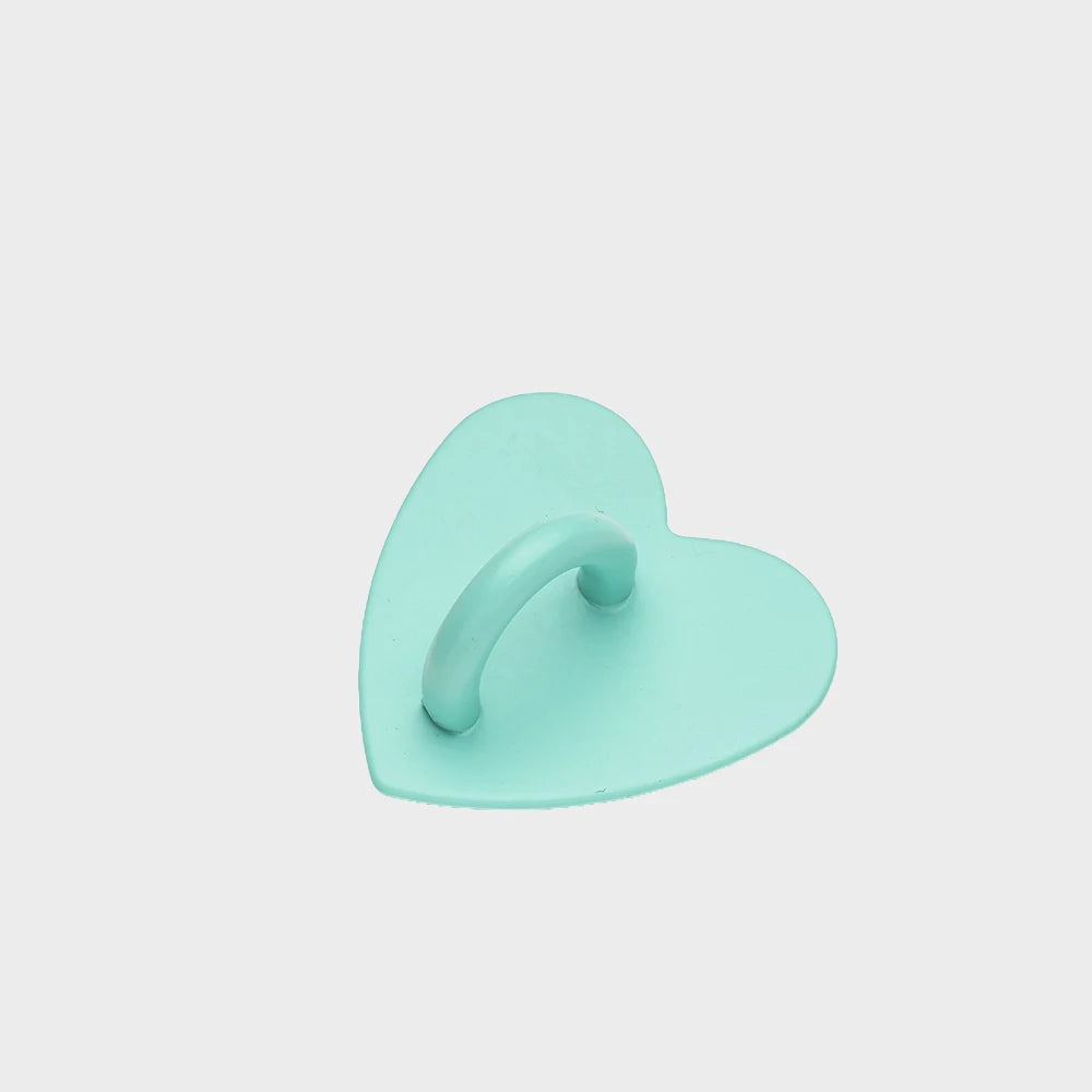 5pcs Heart Round Phone Charm Hooks Finger Grip Loops for DIY Cute Phone Cases Jewelry Making Supplies Metal Accessories Oasis Select 32