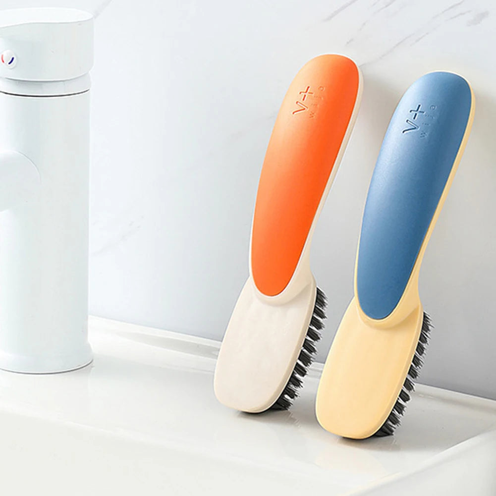 Long Handle Shoe & Laundry Cleaning Brush | Soft Bristle Scrubber
