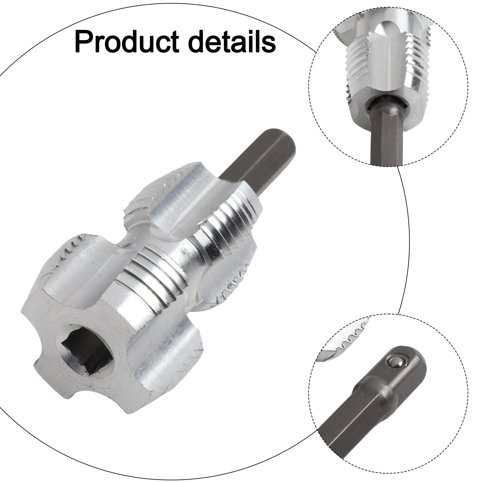 Pvc Pipe Threader Kit 4 Points 6 Points PPR Water Pipe Internal Thread Opener For Pvc Plastic Pipe Waterpipe Tapping Tool Oasis Select