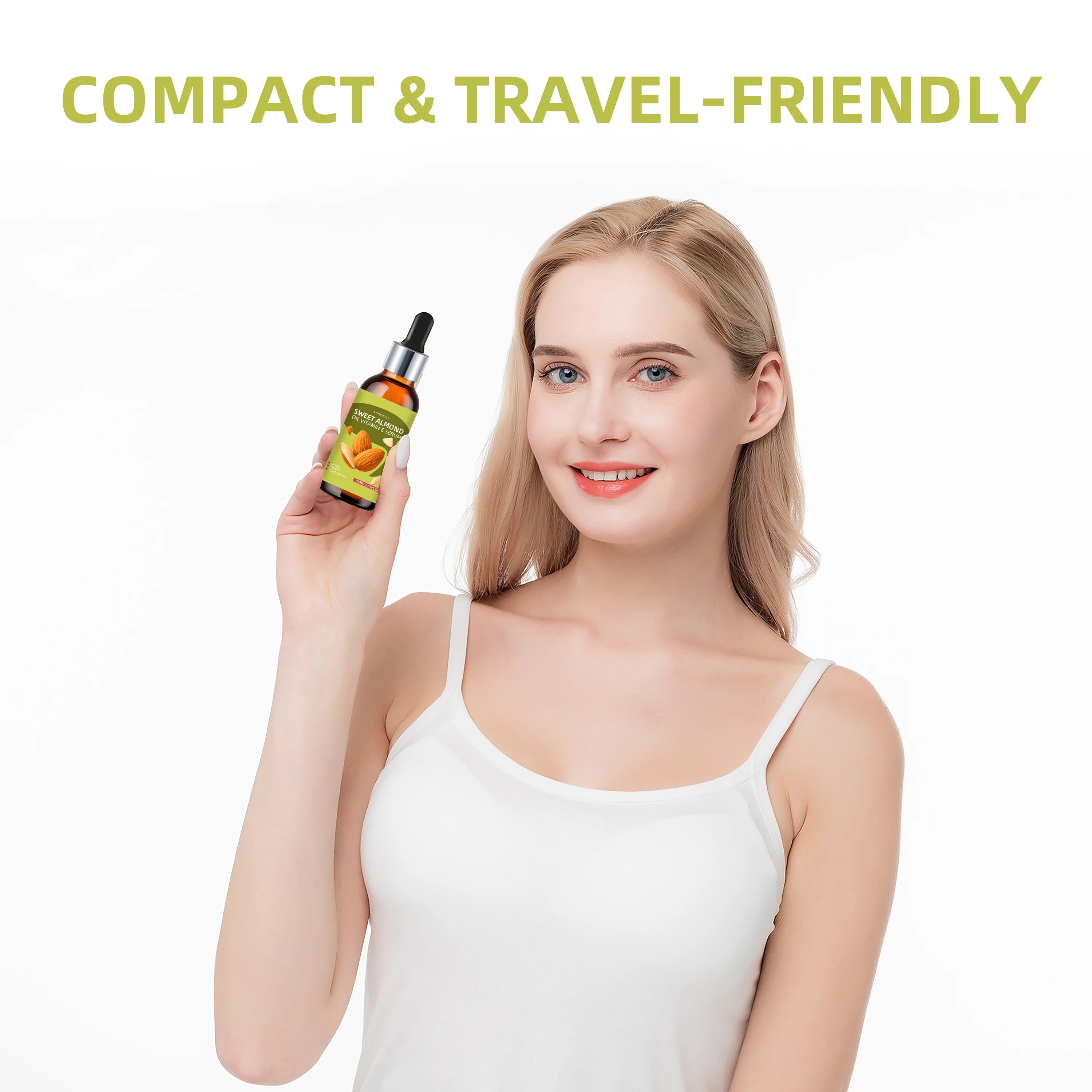 veérenae Sweet Almond Oil & Vitamin E Face Serum | Daily Use