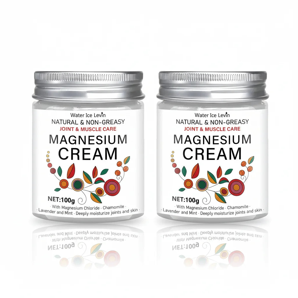 Magnesium Joint & Muscle Cream – Chamomile & Lavender Muscle Relief Cream Oasis Select Ivory 100g