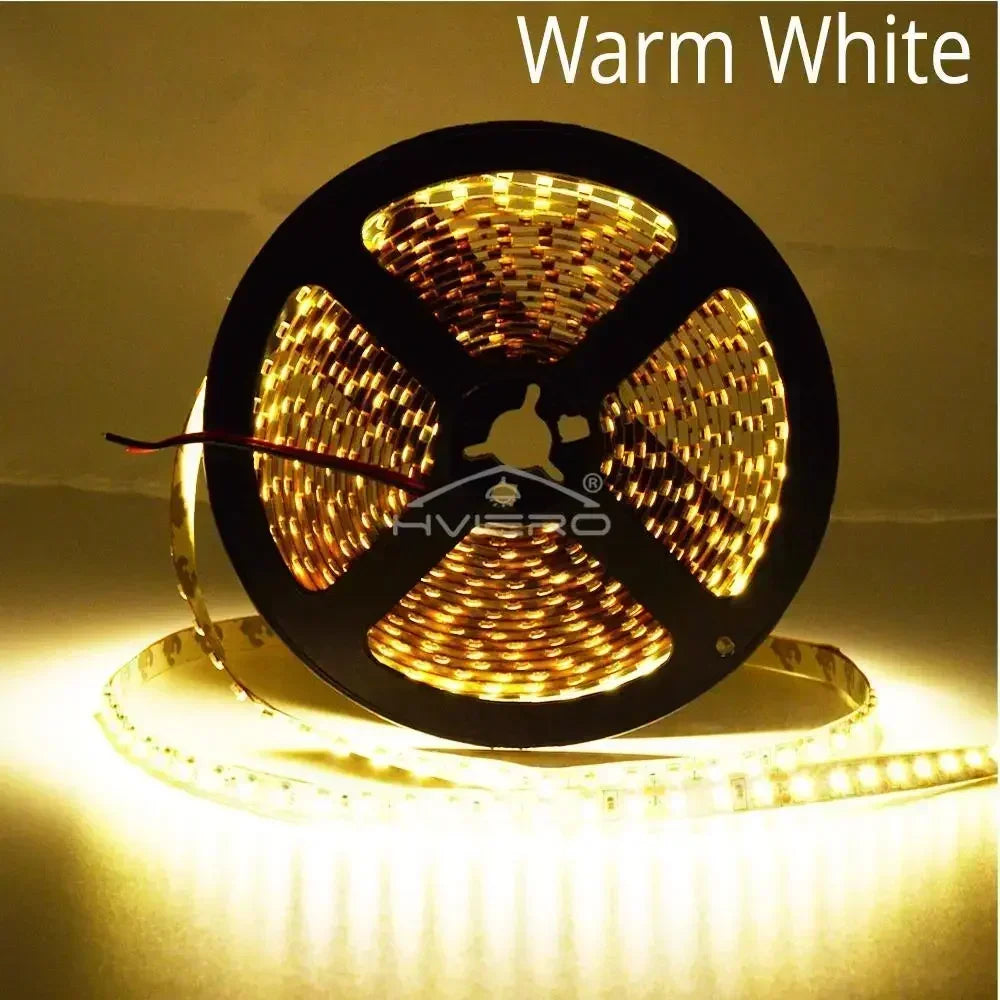 HVIERO 600 LED Strip Lights 5M SMD2835 RGB Multicolor 12V