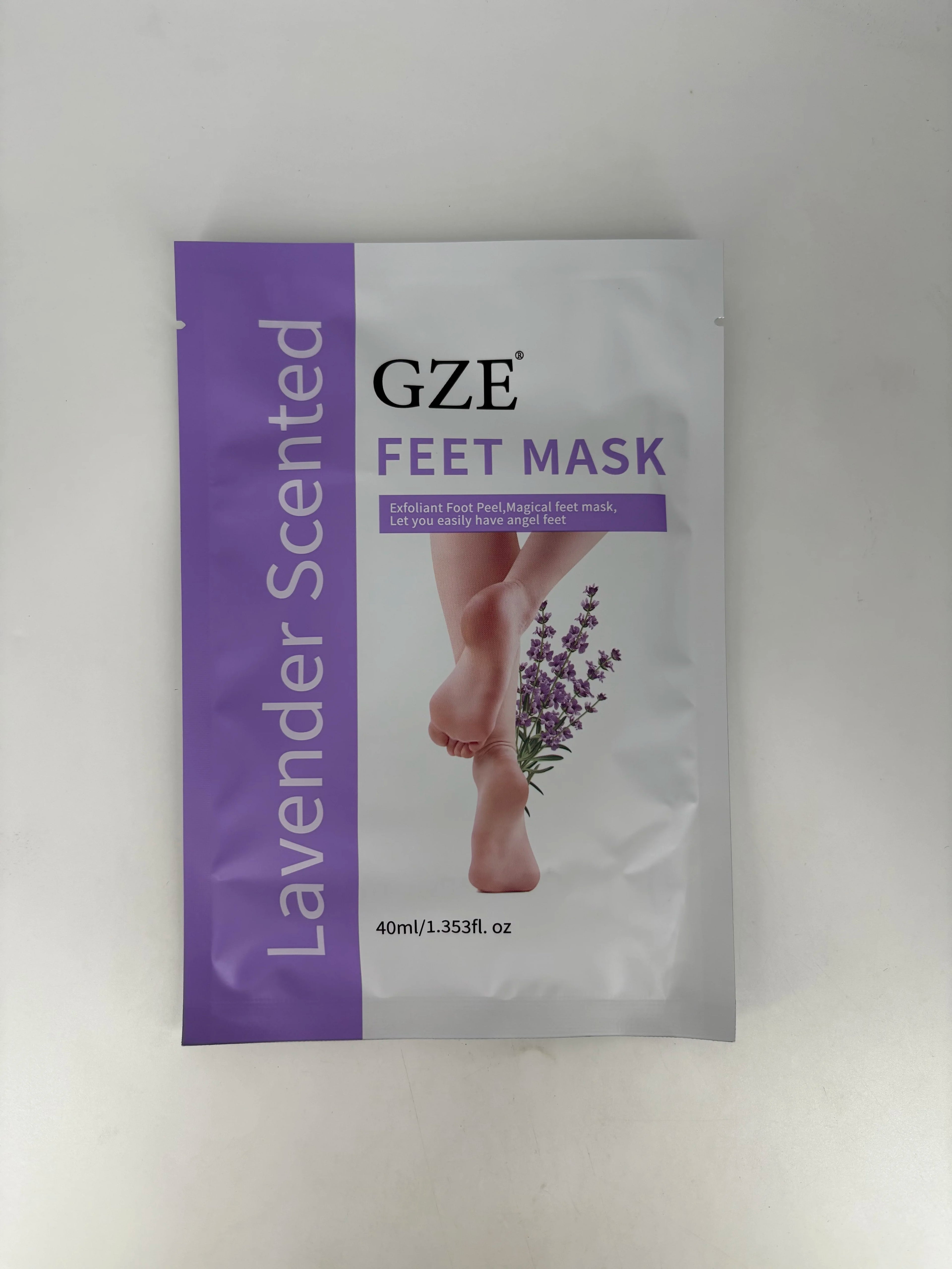 GZE Foot Peel Mask – Exfoliating Dead Skin & Callus Remover