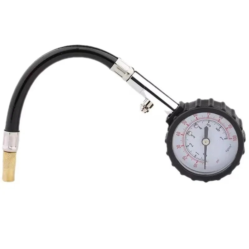 100Psi Car Tyre Air Pressure Tester High-precision Long Tube Tire Gauge Meter For Auto Motorcycle Truck Bike Measurement Tools Oasis Select 1 Pc