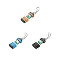 1/2/3pcs Mini High Speed USB 2.0 Card Reader SD Memory Card Adapter For PC Computer Laptop Notebook Car Micro SD Card Reader Oasis Select 3pcs mix