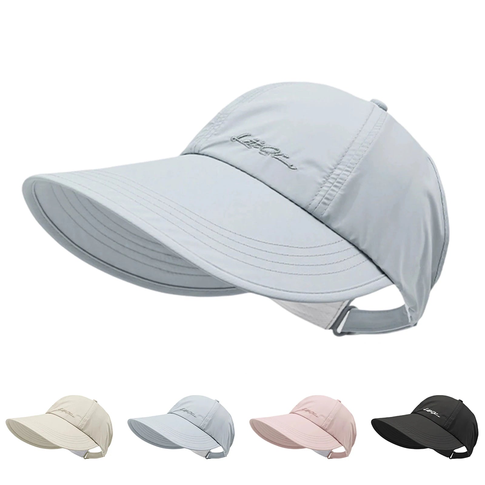 Summer Quick Drying Sun Hat UPF 50 Wide Brim Duckbill Bucket Hat Breathable Foldable Outdoor Sports Beach Fishing Women Hat Oasis Select