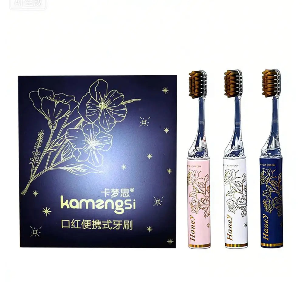 Lipstick Folding Travel Toothbrush – Ultra Soft Gift Box Travel Toothbrush Oasis Select 1 Set China