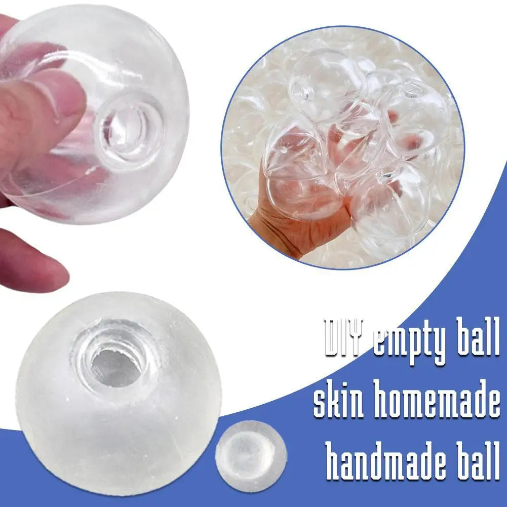 DIY Empty Ball Shell For Handmade Toy - Creative DIY Stress Relief Ball Kit Soft Slow Rebound Design Fidget Toy Oasis Select