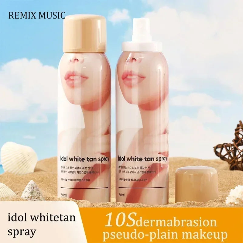 150ml Korean Idol Spray Body Foundation Concealer Brighten Whitening Moisturizing Bb Cream Base Face Foundation Liquid Oasis Select