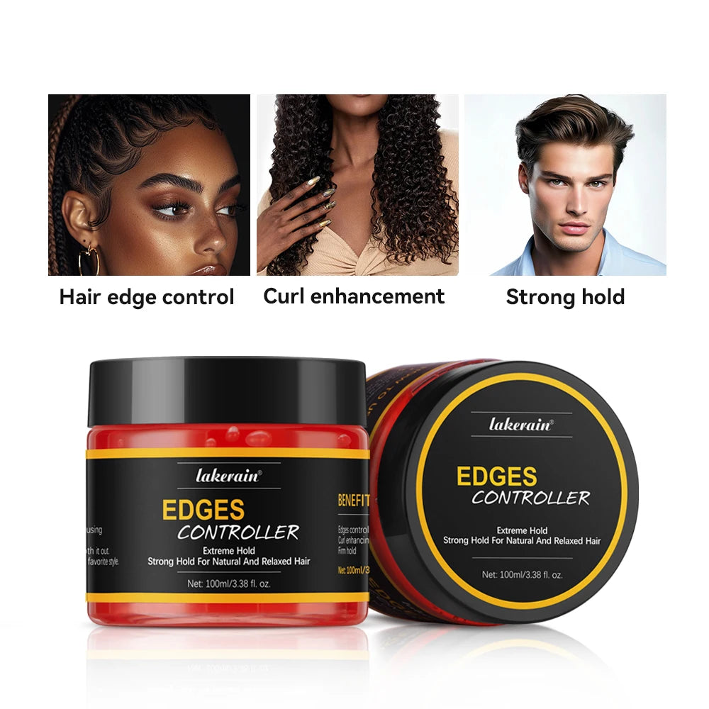 Edge Control Strong Hold Hair Gel Thick Edges Styling Gel Non-Greasy Non-Flaking No White Cast Long Lasting Supports All Hair Ty Oasis Select Default Title