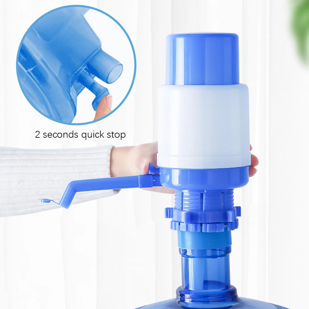Manual Hand Press Water Pump – Food Grade Bottle Dispenser