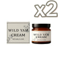 Wild Yam Cream Help Hormone Balance Soothing Menopause Stress Reduce Hot Flashes Women Body Balance Support Body Relief Creams Oasis Select 60g Boxed x 2