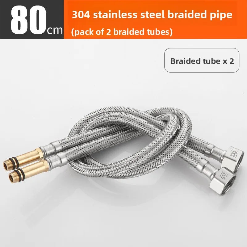 Bathroom Nylon High Pressure Flexible Smooth 1.5/2.0 Meter Shower Hose Flexible Handheld Anti Winding GI/2 Universal Pipe Tube Oasis Select M