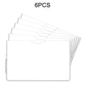 Social Security Card Protective Case, Ultra-Clear Durable 20Mil Storage Sleeve for EHIC/Credit Card/EU Driver's License/ID Card Oasis Select 6PCS