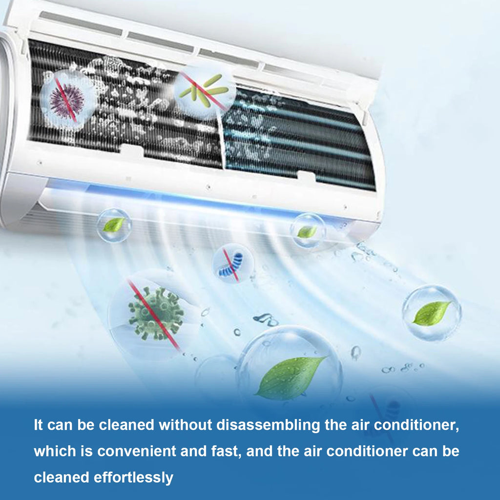 Jakehoe Air Conditioner Cleaner Spray Deeply Cleans Internal Dust Bacteria Removes Odors Household Washing Foaming Cleaner Oasis Select