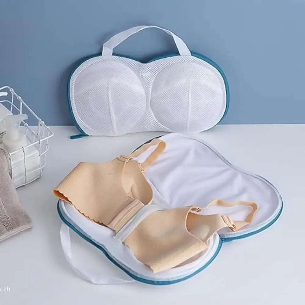 1PC Bra Laundry Bag Underwear Wash Package Brassiere Clean Pouch Anti Deformation Mesh Pocket Special for Washing Machine Oasis Select