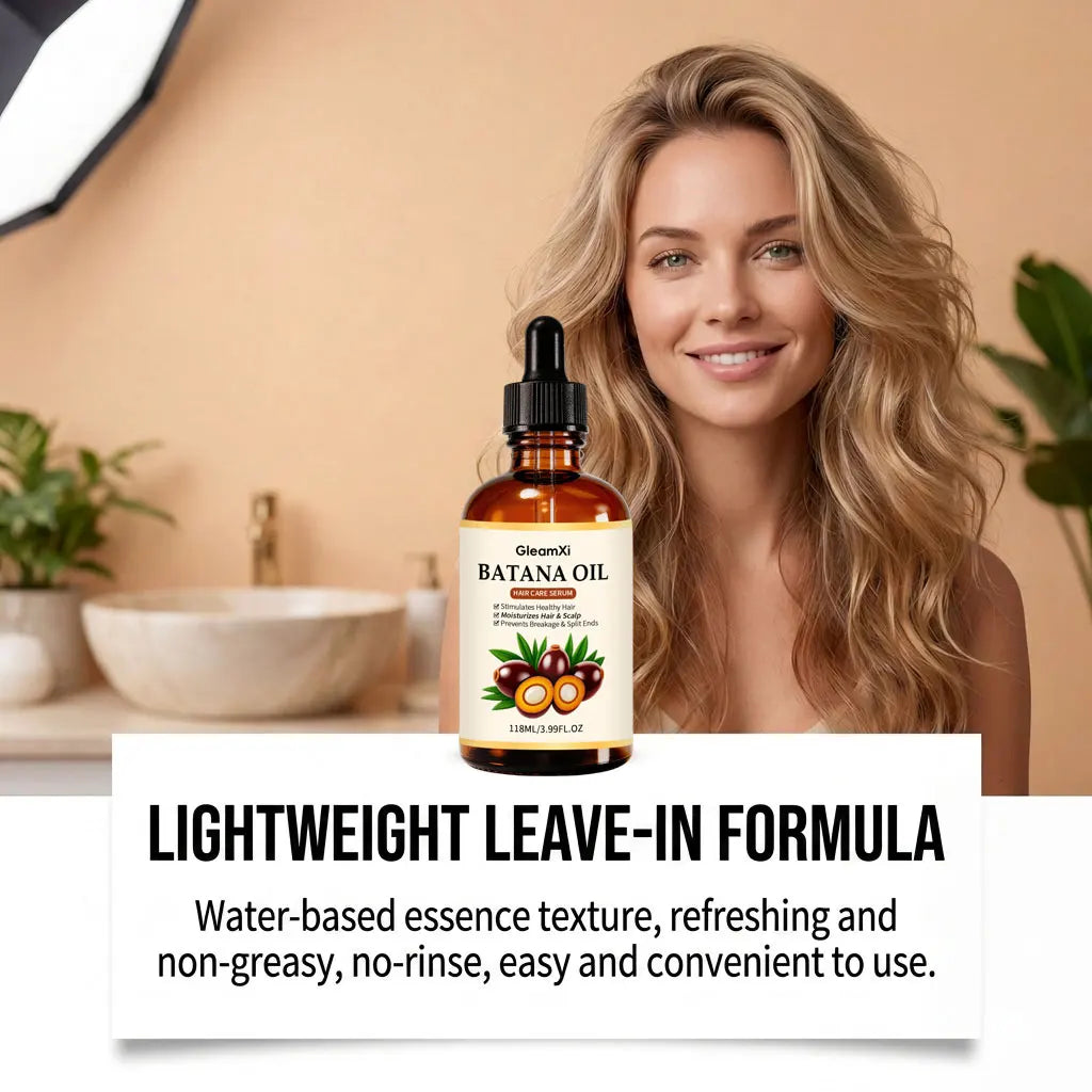 Gleamxi Batana Hair Growth Oil – Repair, Nourish & Reduce Loss Hair Growth Oil Oasis Select
