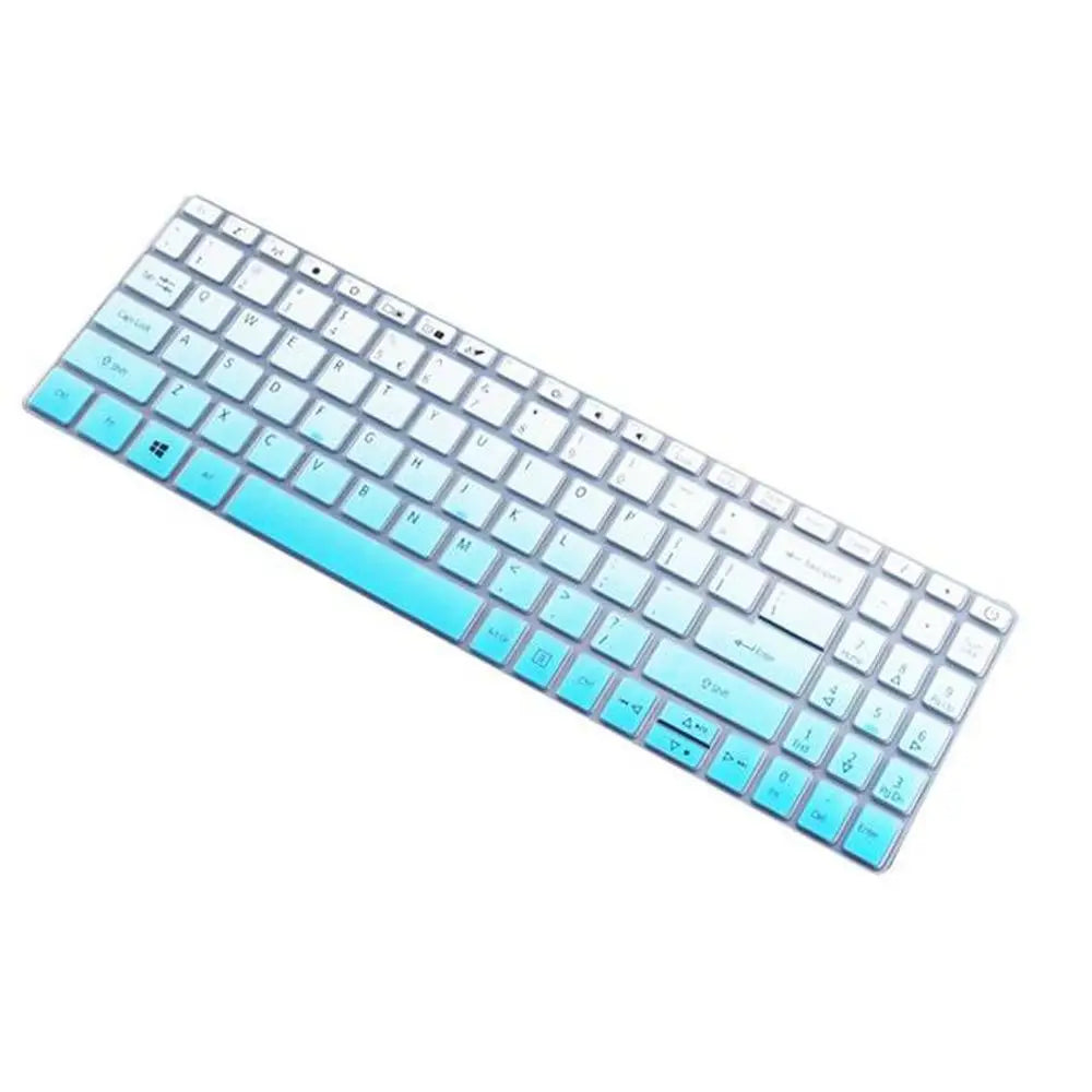 Laptop Keyboard Cover Skin for Acer Aspire 3 A315-56G A315-55G A315-55 A315 55 55G/ Aspire 5 A515-55G A515-55 A515 55G 15.6 Inch Oasis Select light blue