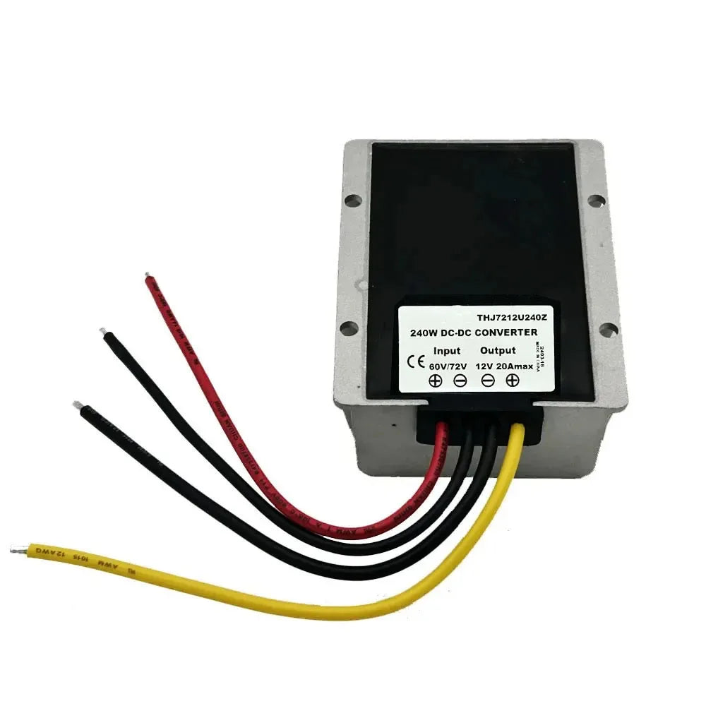 Step Down Voltage Regulator Transformer DC 24V 36V 48V 60V 72V 18-90V to 12V 10A 20A 30A 40A Car Power Supply DC DC Converter Oasis Select