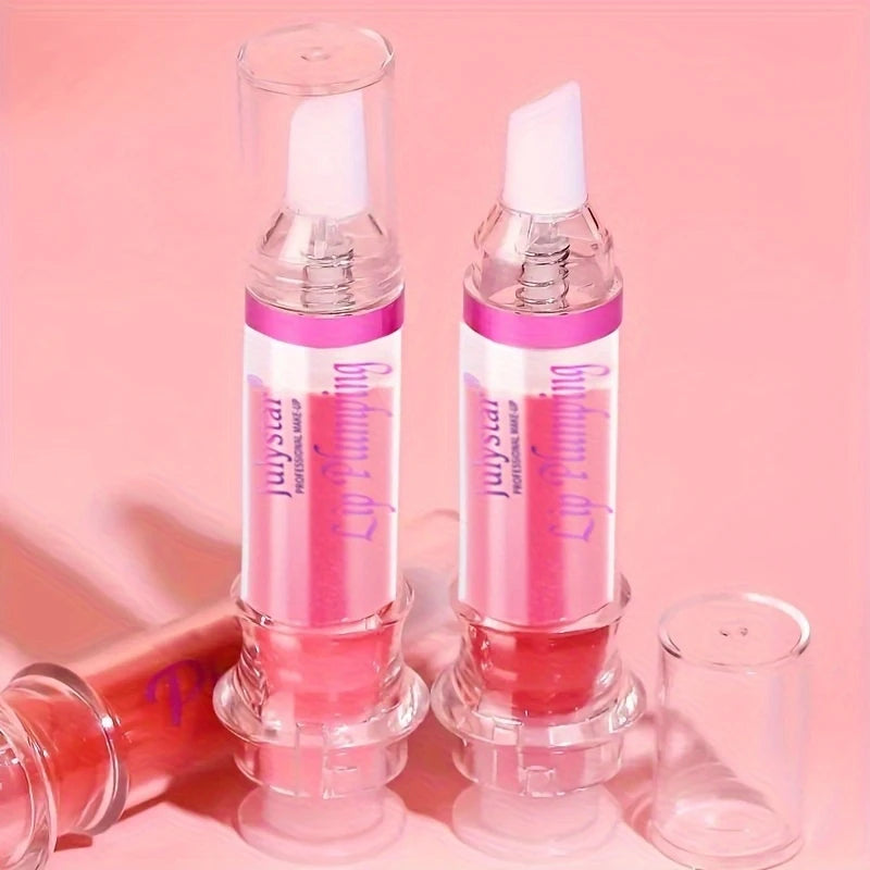 Pearlescent Lip Oil Gloss Set (2pcs) – Moisturizing & Brightening