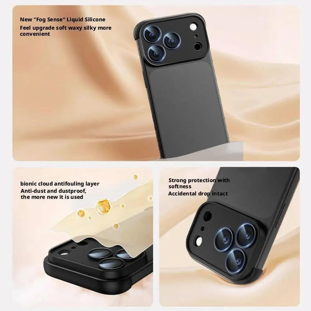 TPU Bumper Case iPhone 17 / Air / Pro Max – Camera Lens Protection Phone Bumper Case Oasis Select