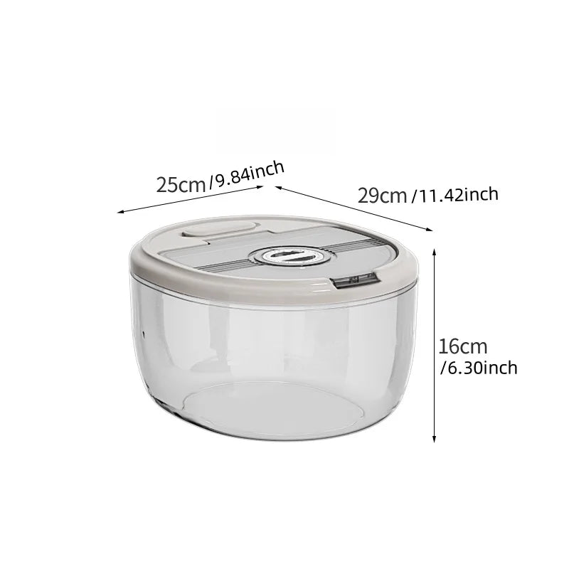 1 Pcs Rice bucket household insect-proof moisture-proof seal food grade flour rice cat food large capacity rice box storage box Oasis Select S