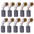 10pcs Carbon Brushes For CB104 CB106 CB116 Planer 6X10X15mm For Circular Saws Chop Saws Angle Grinder Oasis Select 10pcs