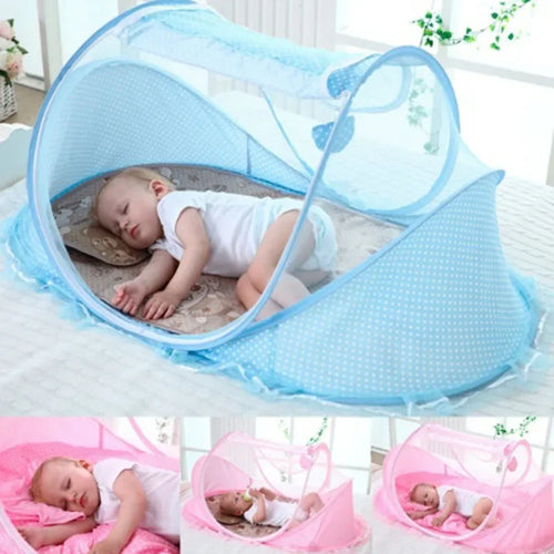 0-3Years Portable Foldable Baby Netting Polyes Newborn Sleep Bed Travel Baby Mosquito Nets Travel Bed Netting Play Tent Children Oasis Select