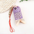Koi Carp Blessing Bag Japanese Style Sachet Ethnic Style Jewelry Bags Coin Purse Hanfu Decor Brocade Lucky Pouch Small Item Bag Oasis Select Light Purple 1