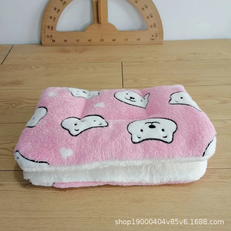 Four Seasons Autumn and Winter Thickened Pet MATS Cat MATS Dog MATS Blankets Pet Beds Bed Covers Sleeping Seat Cushions Oasis Select