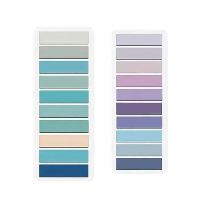 1/2Pcs 200 Sheets Colorful Sticky Notes Memo Pad Self Adhesive Label Note Bookmarks Notepad School Office Stationery Supplies Oasis Select Mix-2pcs 5
