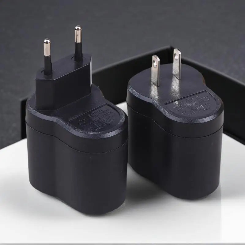 Auto Adapter with EU/US Plug-in; Car Charger Converts AC 220V to DC 12V for Cigarette Lighter Oasis Select