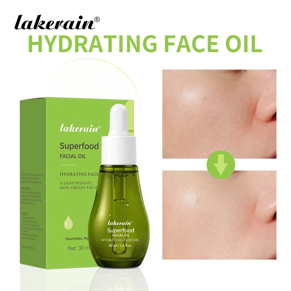 Hydrating Facial Oil Smoothes Lightweight Skin Care Improves Skin Texture Nourishing Serum Non-Greasy Essence For All Skin Types Oasis Select