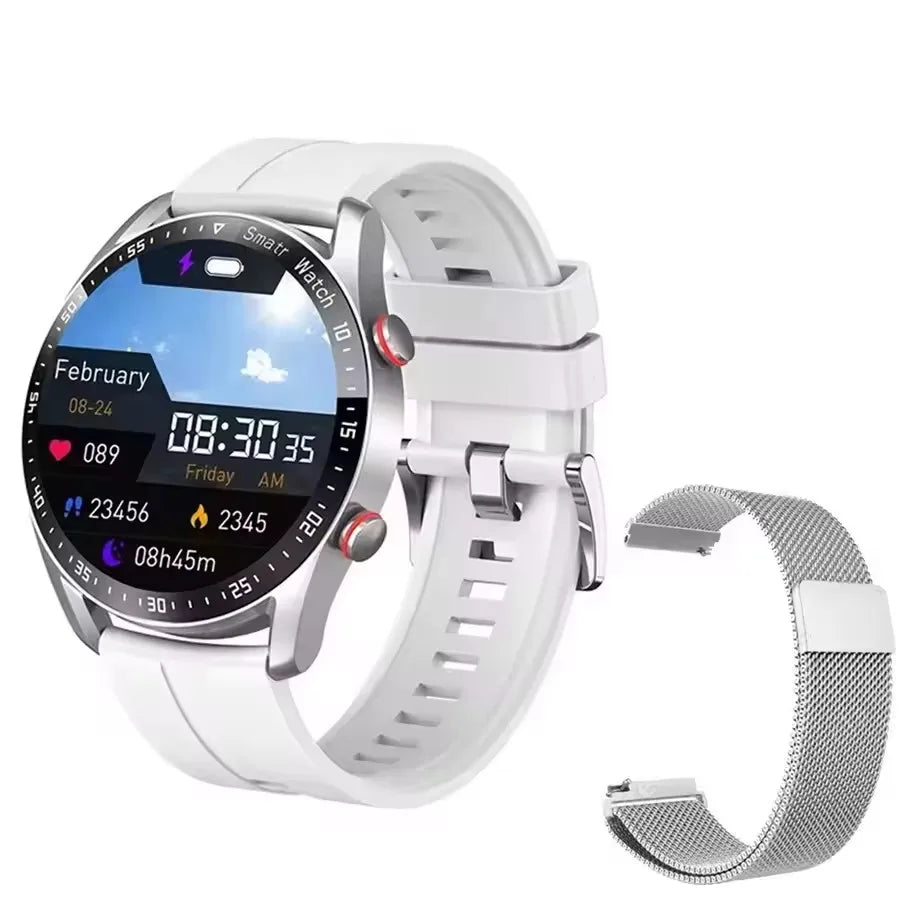 Ola Esporte Men's Smartwatch – ECG, GPS, Bluetooth Calls