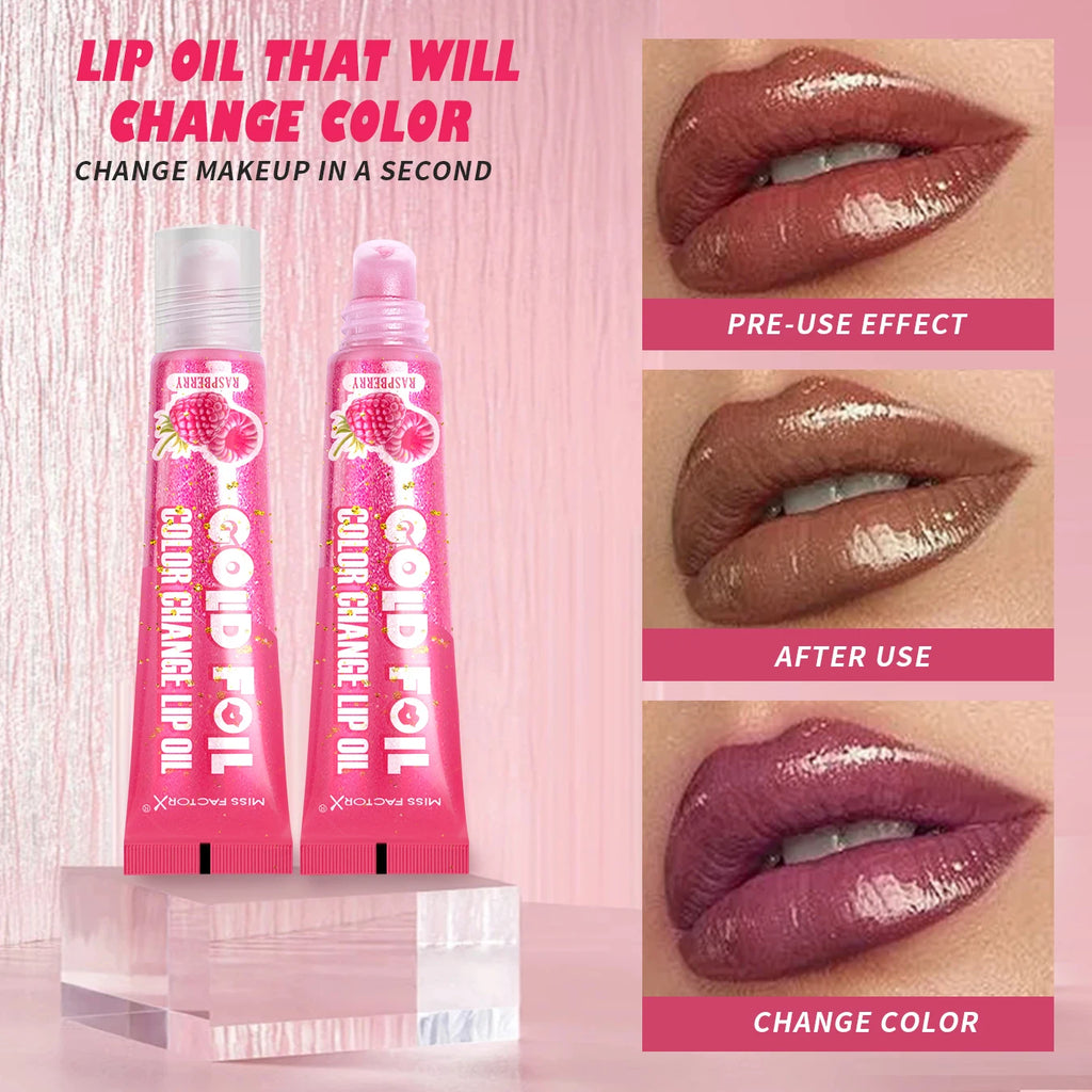 Shiny Lip Oil Gift Set 15ml×24PCS deep moisturizing non-decolorizing foil brightening and embellishing lip color gift Oasis Select