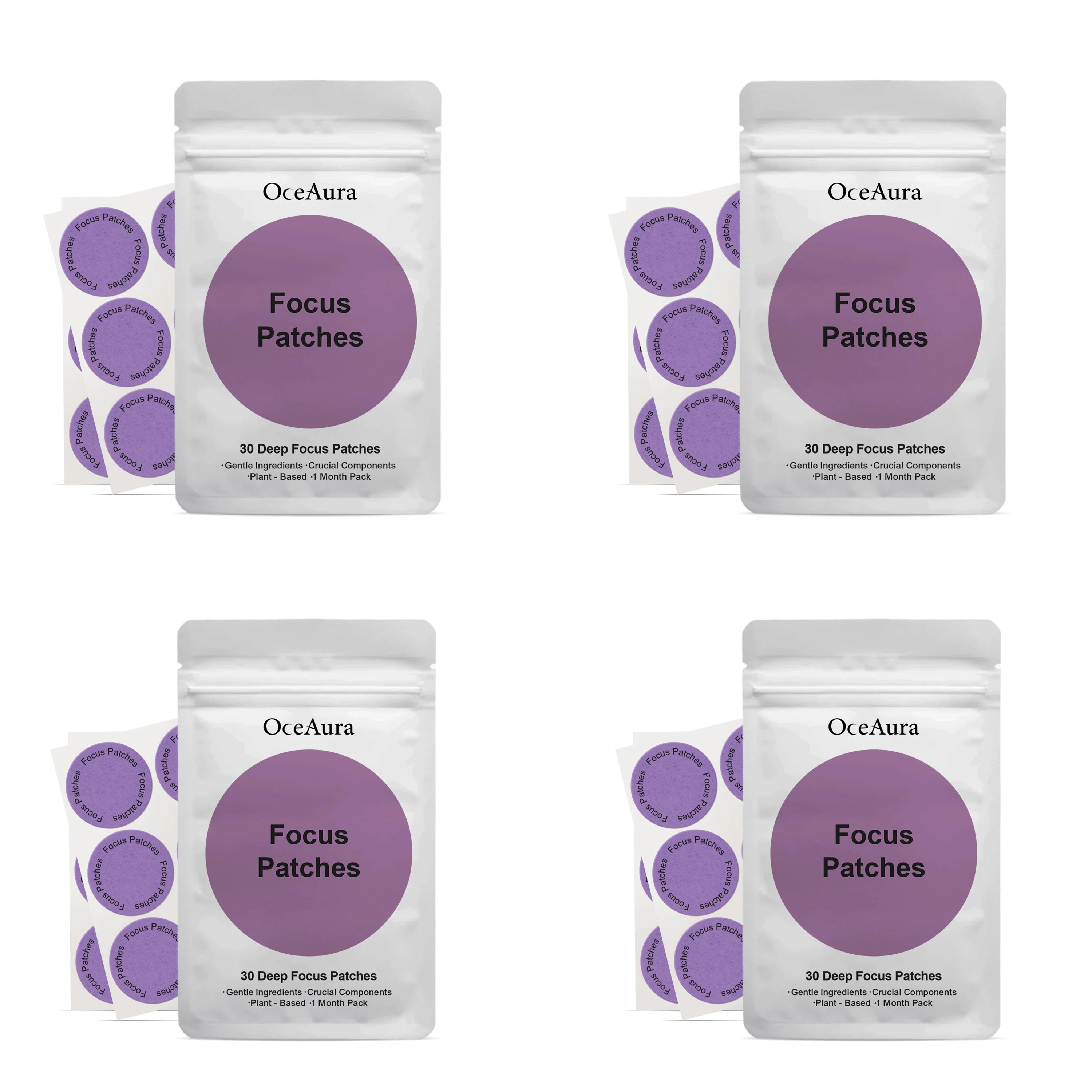 OceAura Slimming Patches – Fat Burning & Belly Tightening (30 ct) Slimming Body Patch Oasis Select buy3get1free