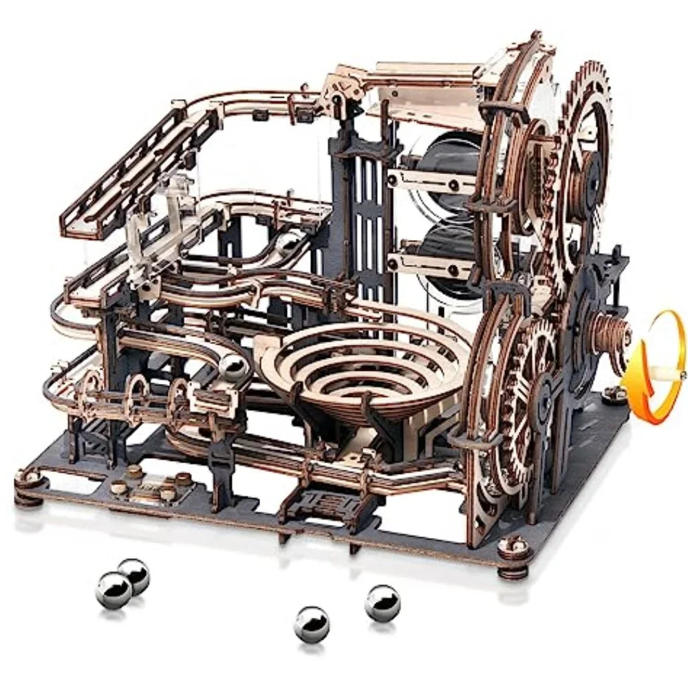 Wooden metal assembly model, handmade three-dimensional puzzle, high difficulty mechanical assembly, toy gift Oasis Select STLGA01