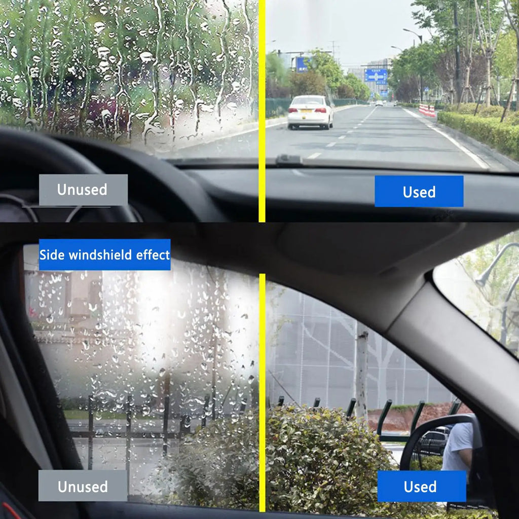 Car Window Anti Rain 100ml Rain Prevention Waterproof Agent Windshield Cleaner Anti Fog Agent for Vehicle Windscreen Maintenance Oasis Select