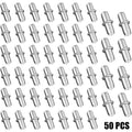 50-Pack Nickel-Plated 5mm Shelf Support Pegs for Cabinets Shelf Support Pegs Oasis Select 50pcs