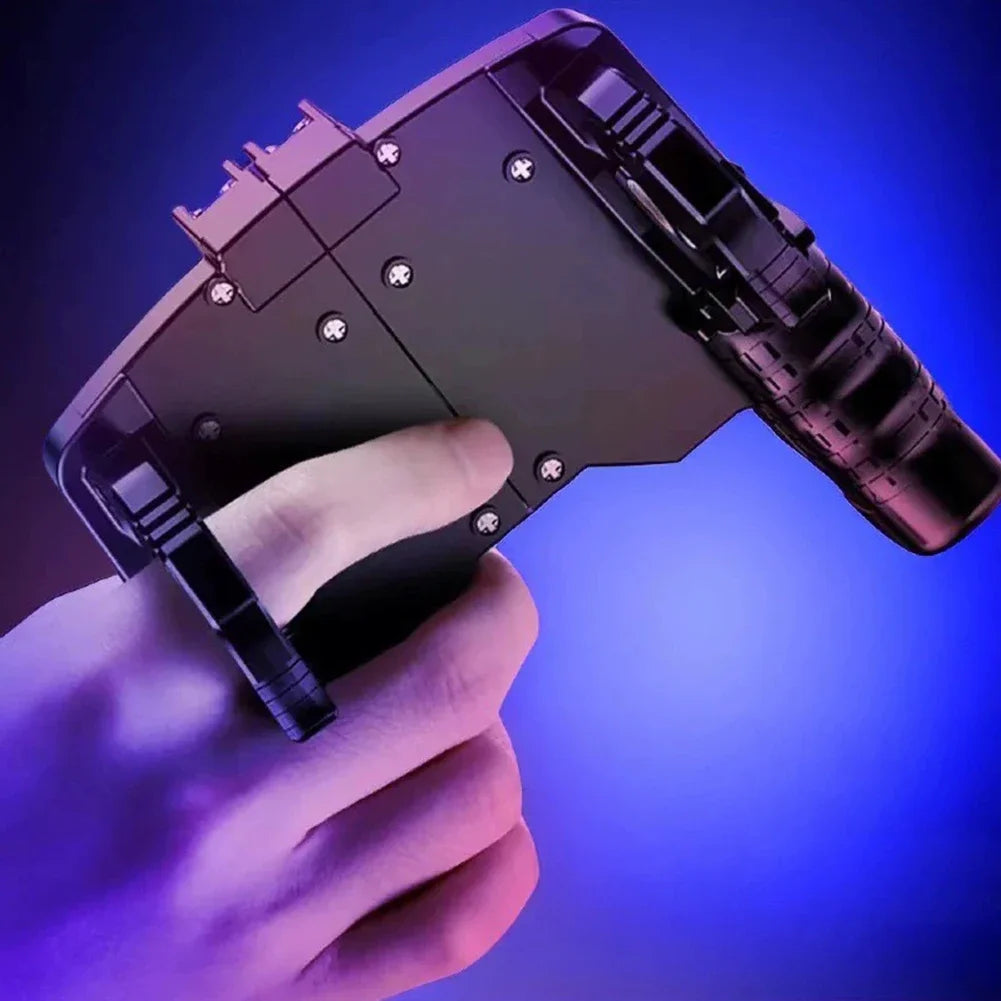 4-Finger Mobile Game Controller Trigger Grips | iOS & Android